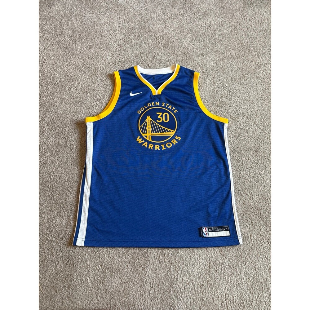 Steph Curry Golden State Warriors Nike Youth NBA Jersey Size XL